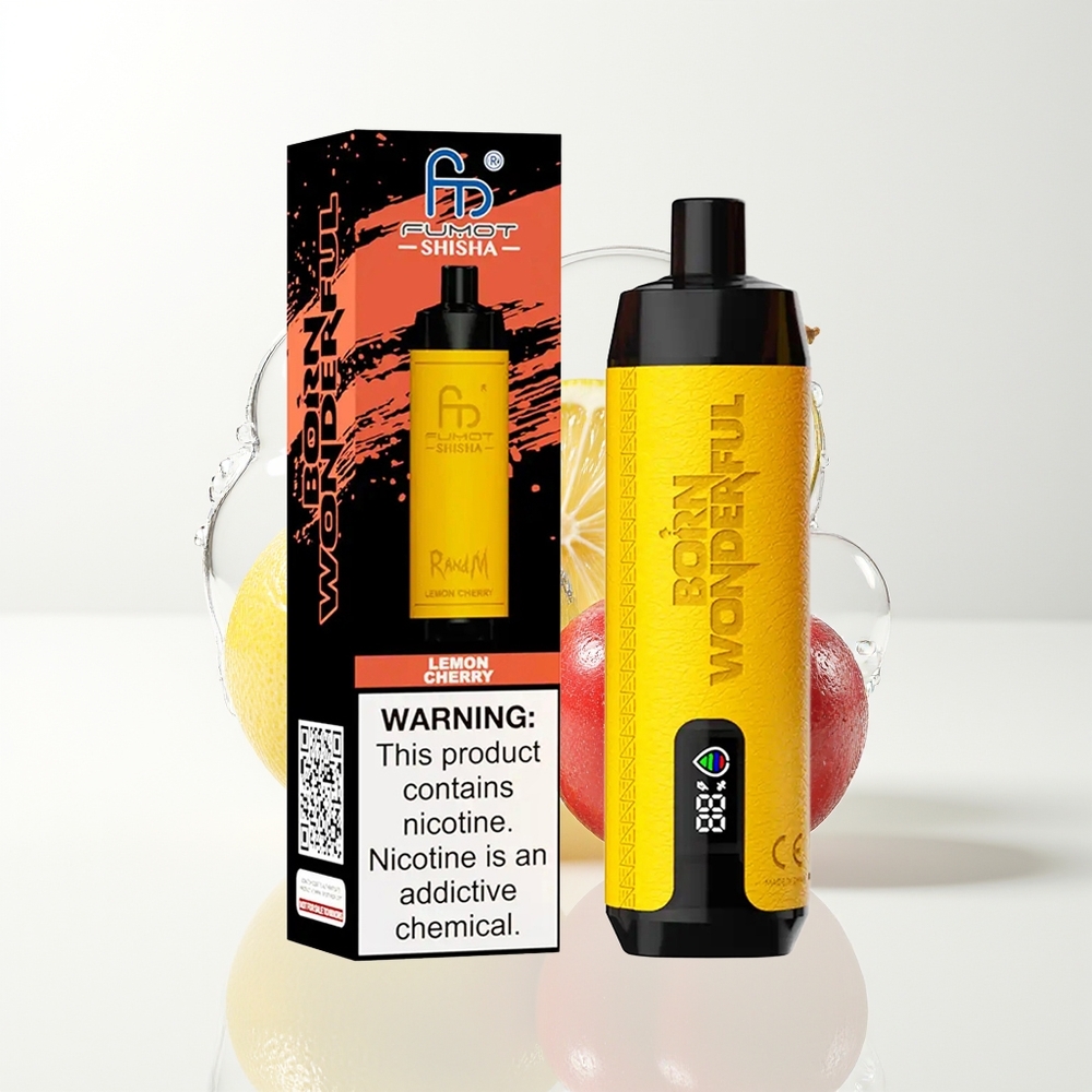 RandM Fumot Shisha 10000 Lemon Cherry 18ml 0.6ohm