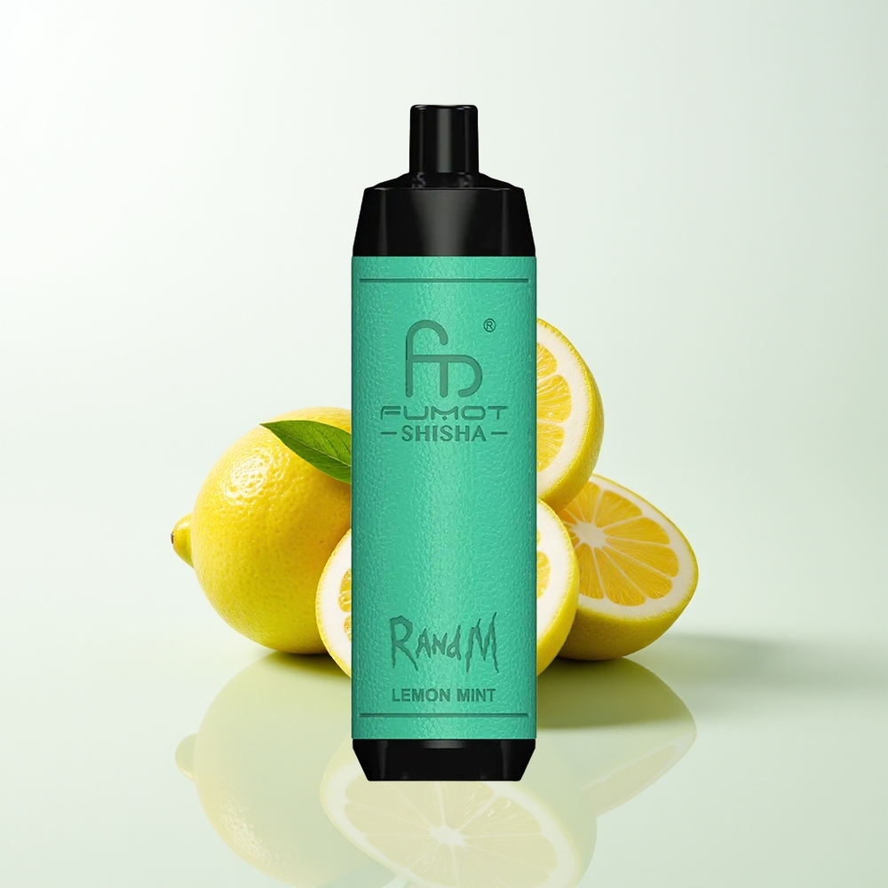 RandM Fumot Shisha 10000 Lemon Mint Mesh