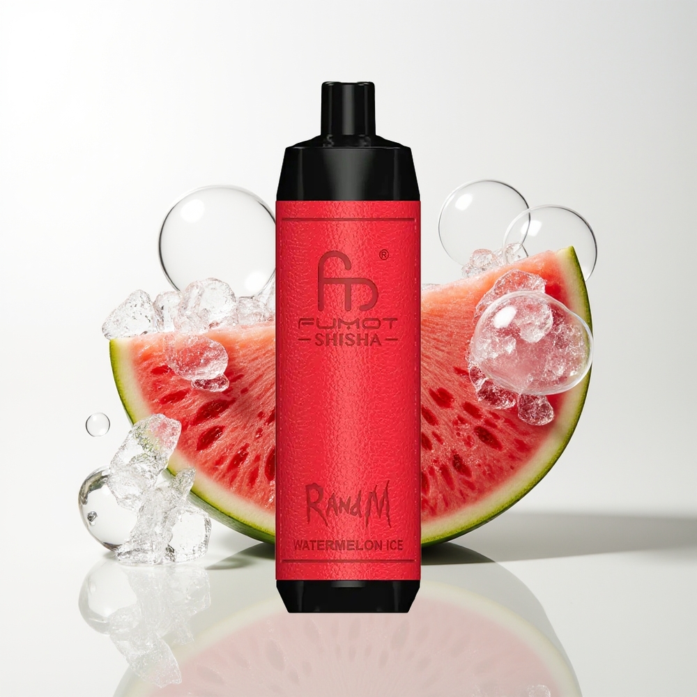 RandM Fumot Shisha 10000 Watermelon Ice Mesh