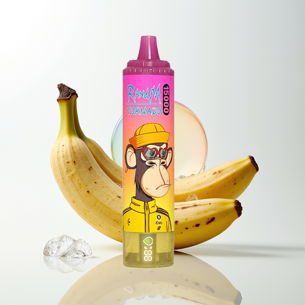 RandM Fumot Tornado 15000 Banana Ice 25ml Mesh