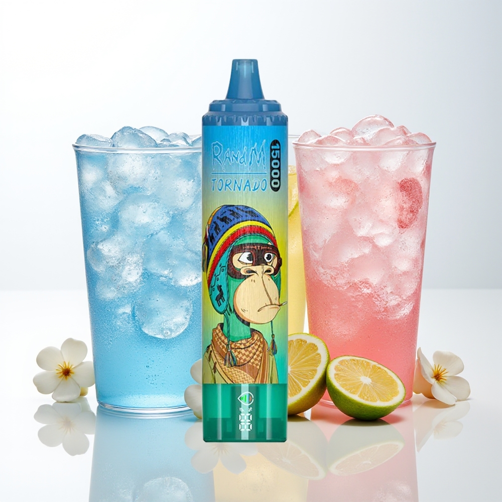 RandM Fumot Tornado 15000 Blue Razz Lemonade Mesh 25ml
