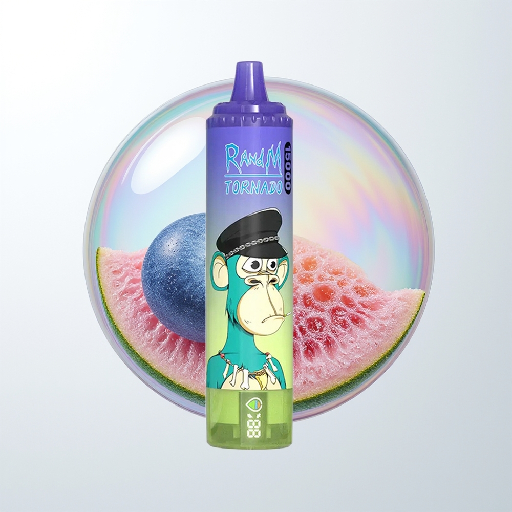 RandM Fumot Tornado 15000 Blueberry Bubble Gum Mesh 25ml