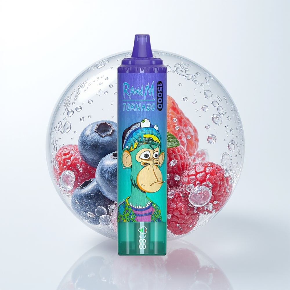 RandM Fumot Tornado 15000 Blueberry On Ice 25ml Mesh