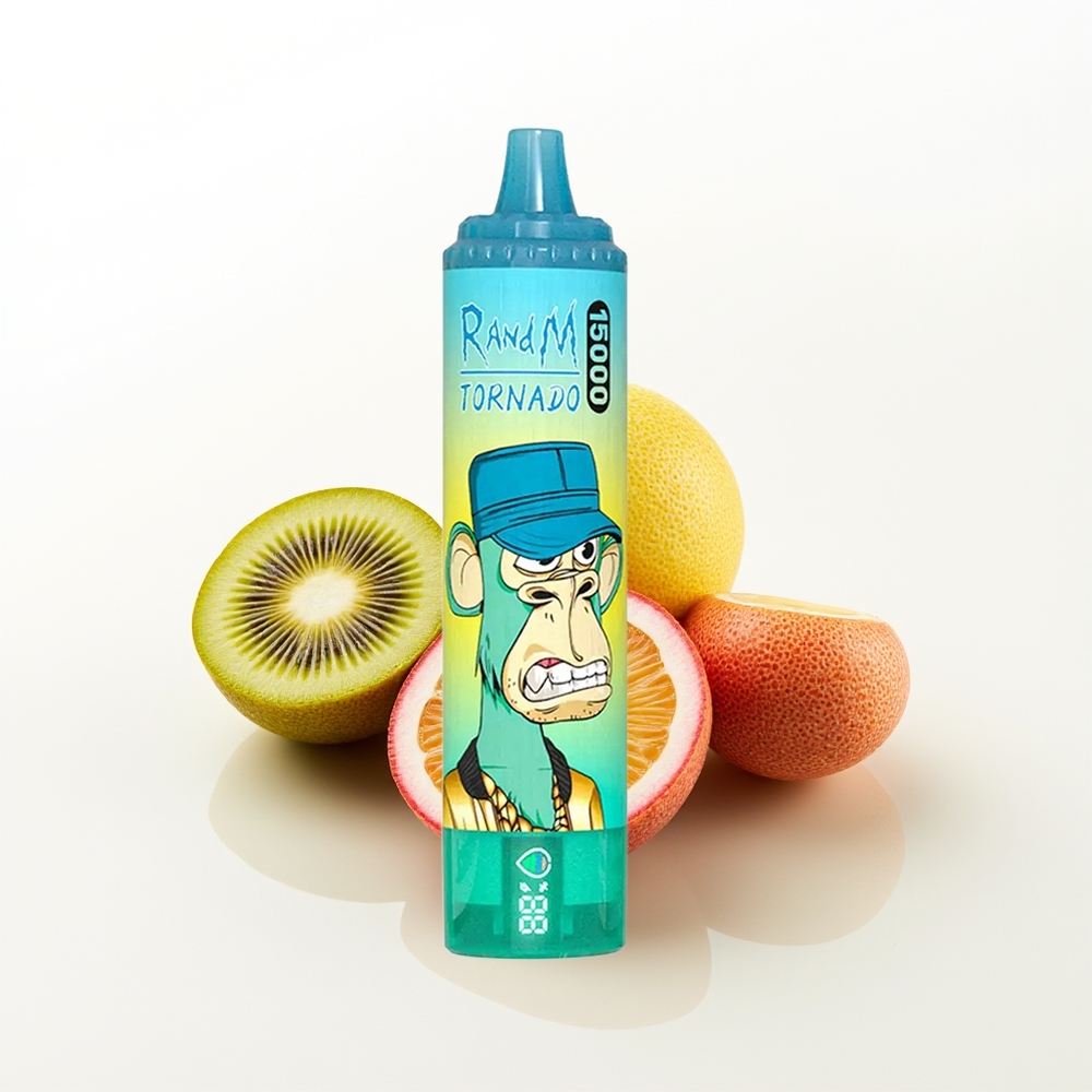 RandM Fumot Tornado 15000 Kiwi Passion Fruit Guava Mesh 25ml