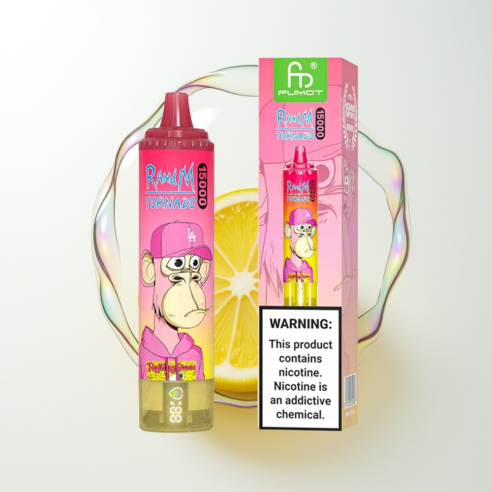 RandM Fumot Tornado 15000 Lemon Mesh 25ml LCD