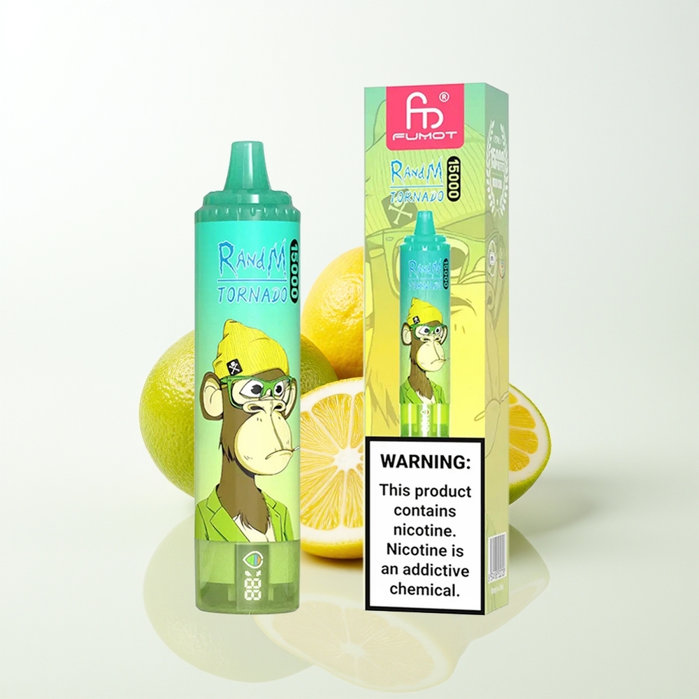 RandM Fumot Tornado 15000 Lime Zest Mesh 25ml