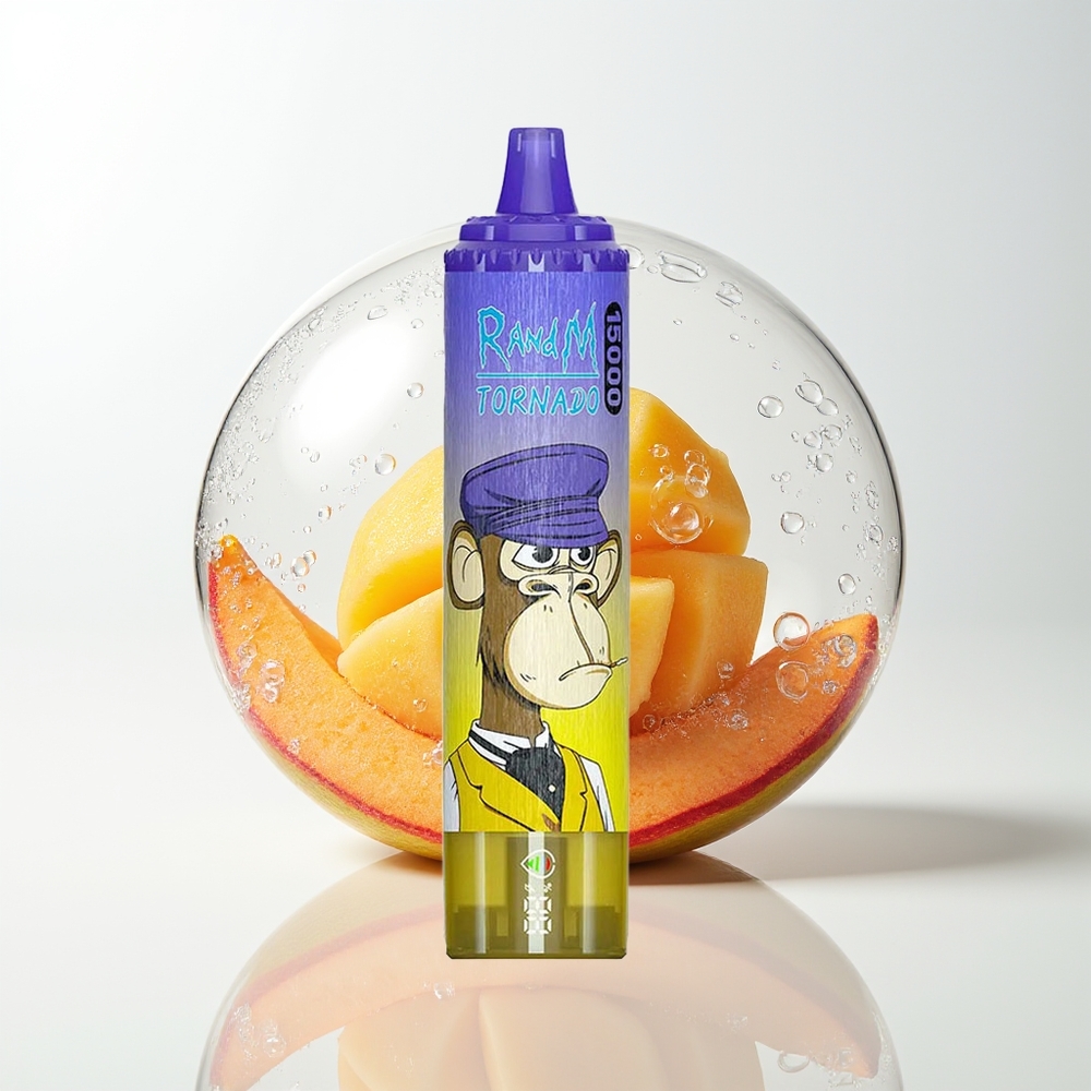 RandM Fumot Tornado 15000 Mango On Ice 25ml Mesh