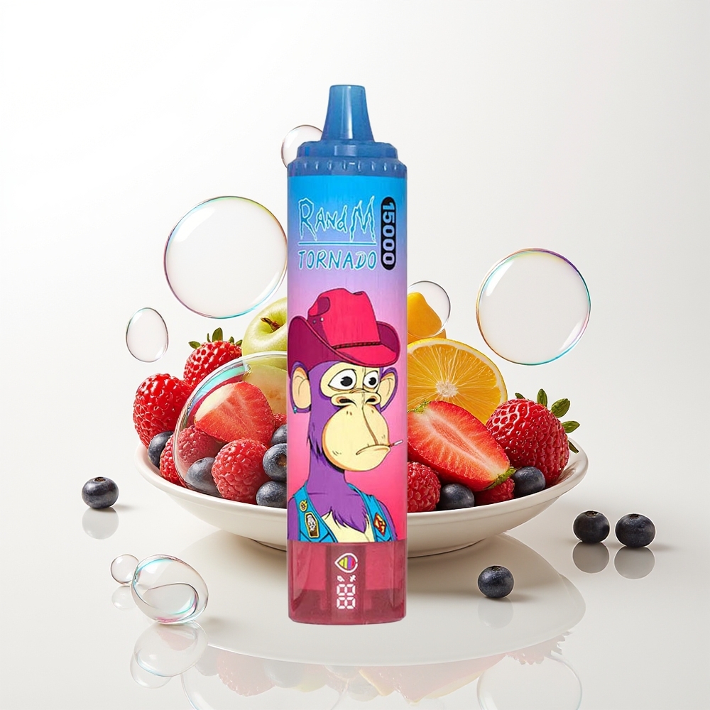 RandM Fumot Tornado 15000 Mixed Berry Mesh 25ml