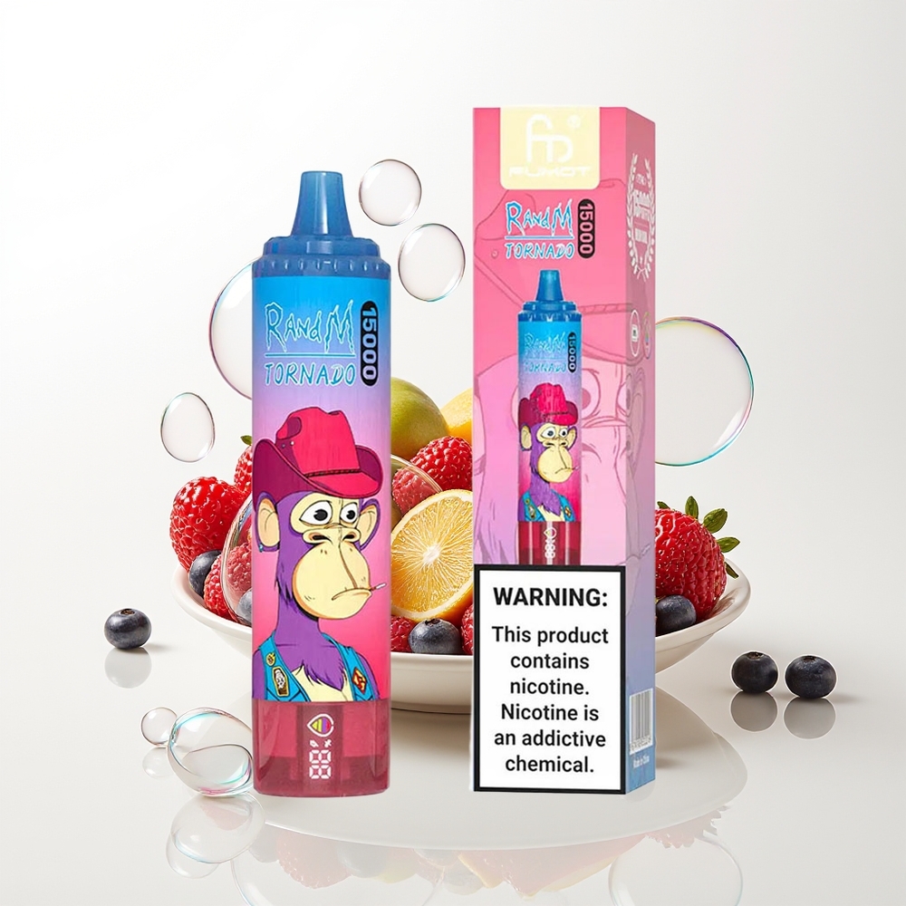 RandM Fumot Tornado 15000 Mixed Berry Mesh 25ml