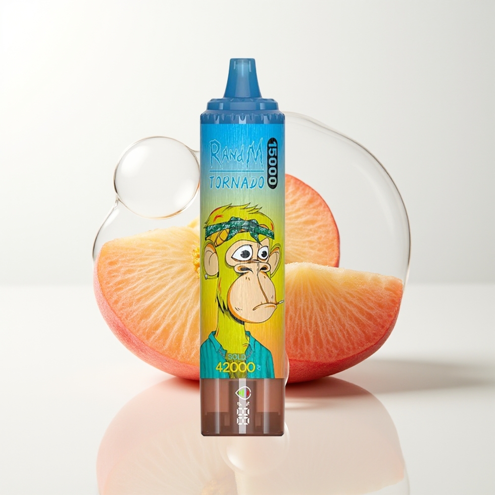 RandM Fumot Tornado 15000 Peach Mango 25ml Mesh