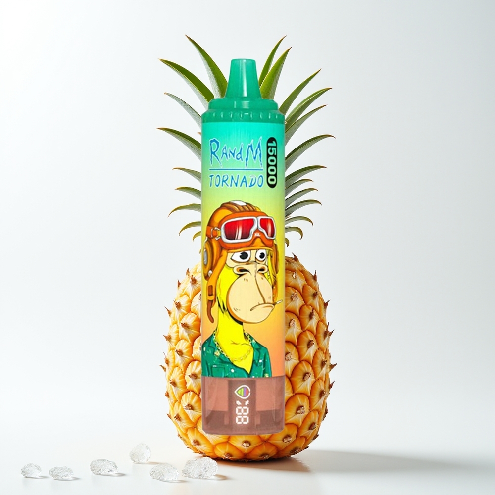 RandM Fumot Tornado 15000 Pineapple Ice 25ml Mesh