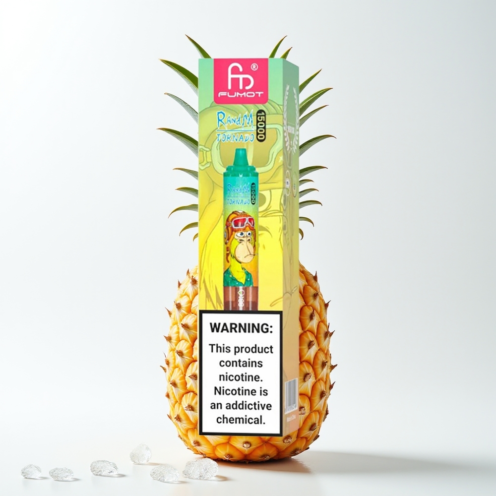 RandM Fumot Tornado 15000 Pineapple Ice 25ml Mesh