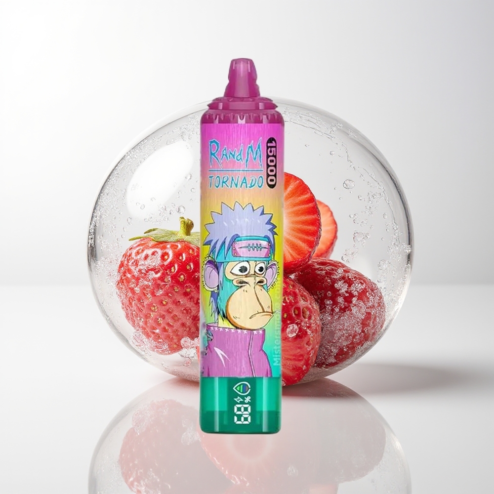 RandM Fumot Tornado 15000 Strawberry Chill 25ml Mesh