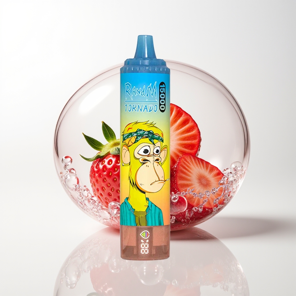 RandM Fumot Tornado 15000 Strawberry Mesh 25ml