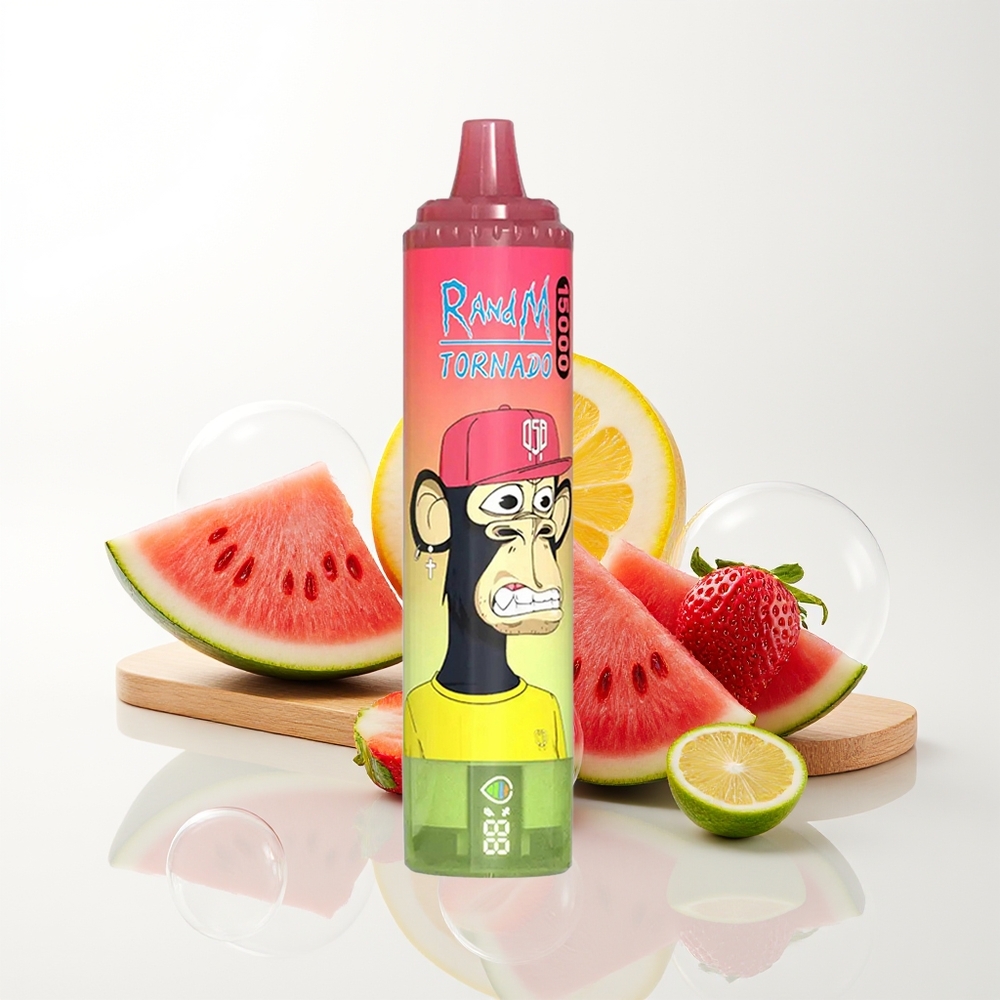 RandM Fumot Tornado 15000 Strawberry Watermelon Lemonade Mesh 25ml