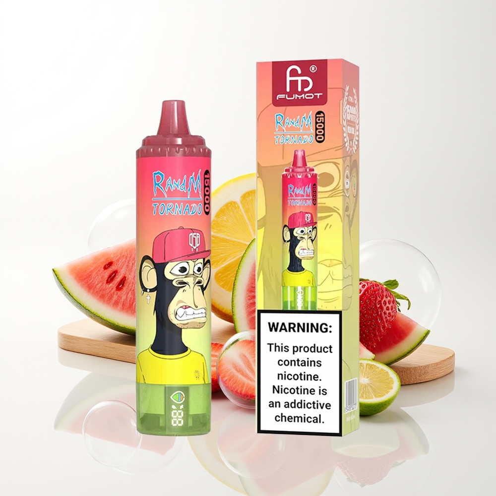RandM Fumot Tornado 15000 Strawberry Watermelon Lemonade Mesh 25ml