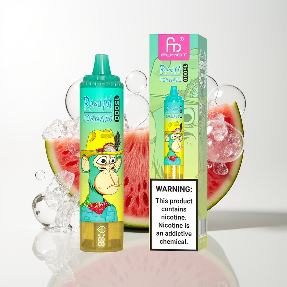 RandM Fumot Tornado 15000 Watermelon Ice Mesh 25ml