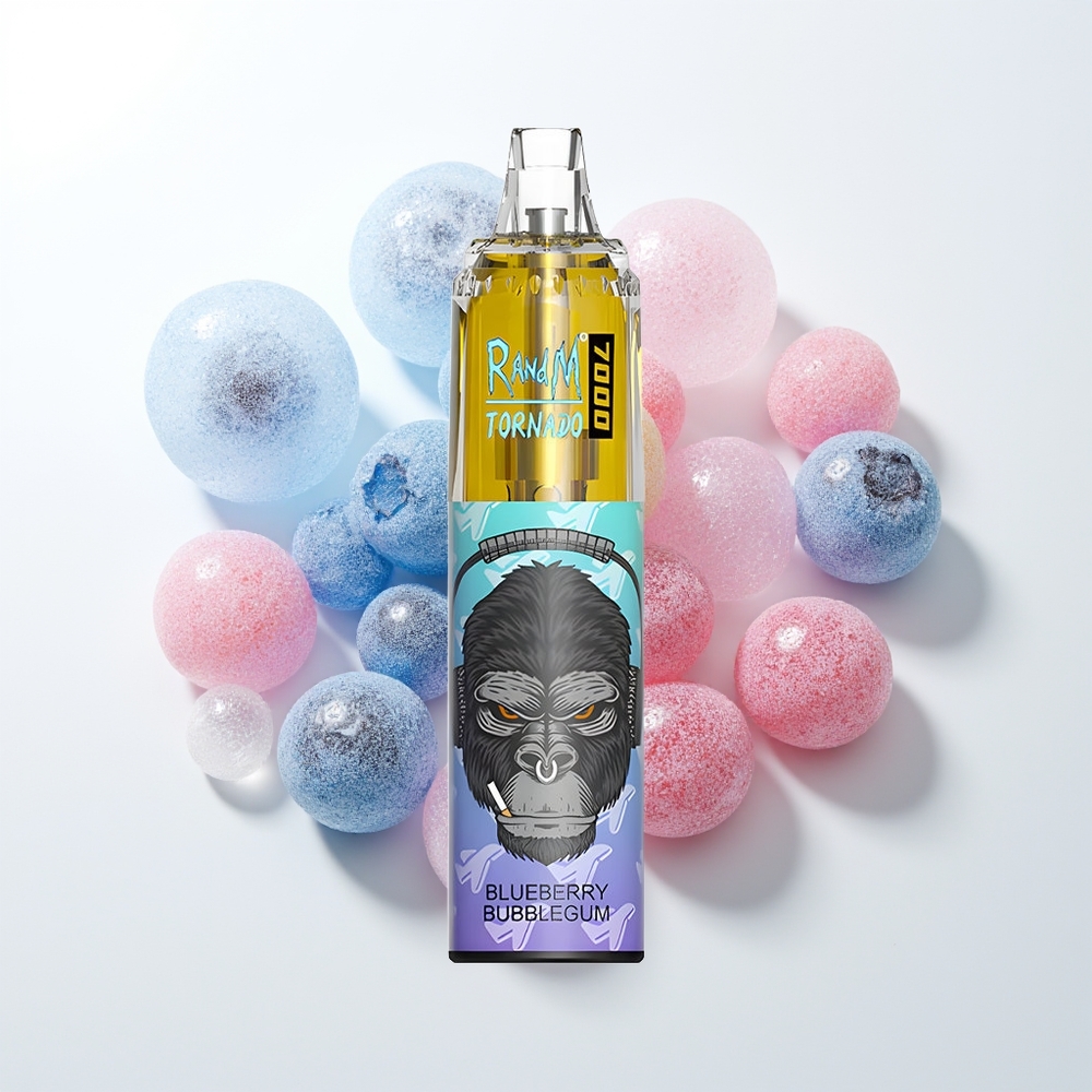 RandM Fumot Tornado 7000 Blueberry Bubblegum Mesh