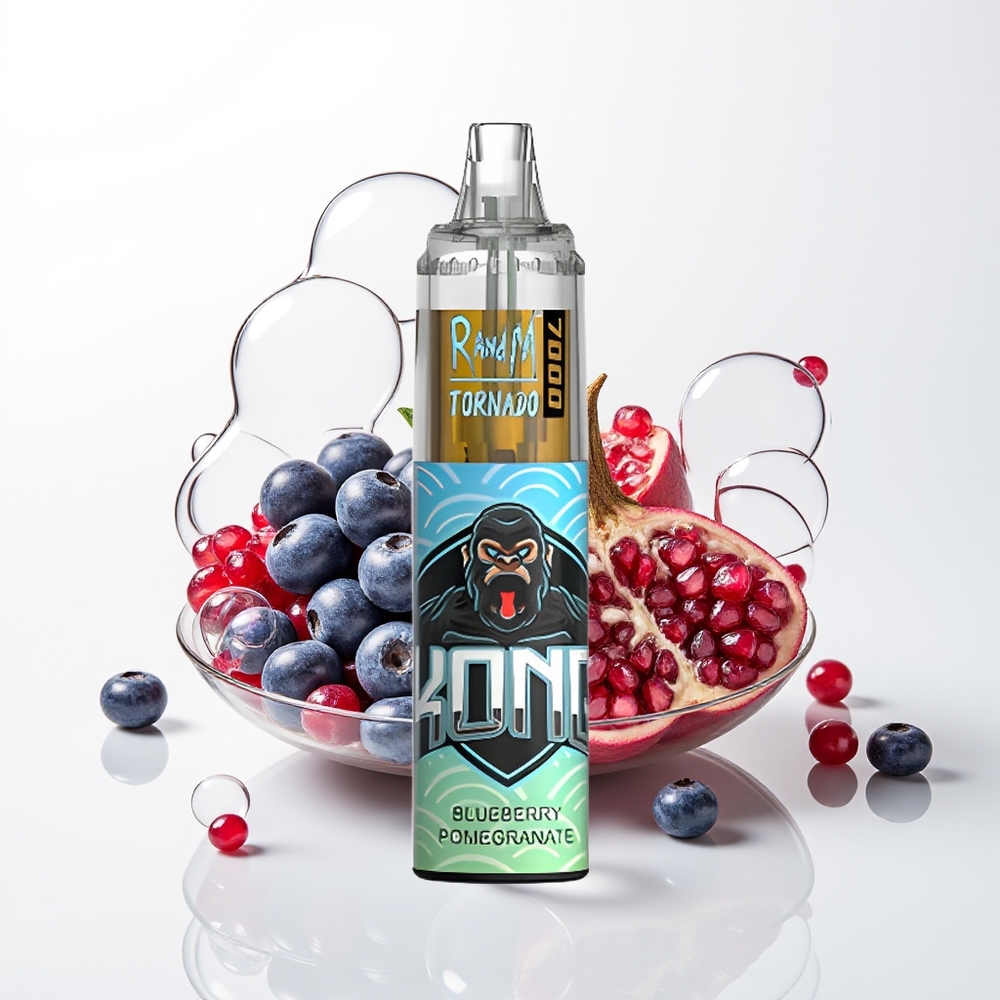 RandM Fumot Tornado 7000 Blueberry Pomegranate Mesh Coil Type-C