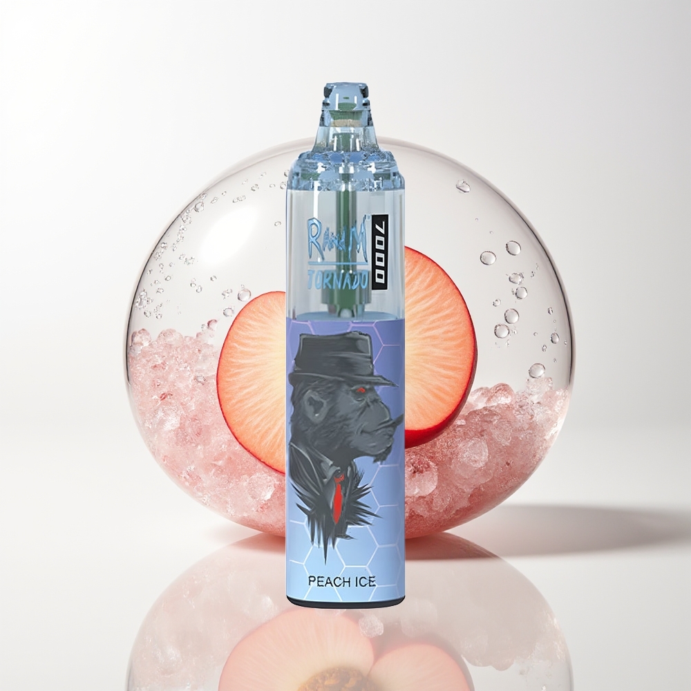 RandM Fumot Tornado 7000 Peach Ice Mesh