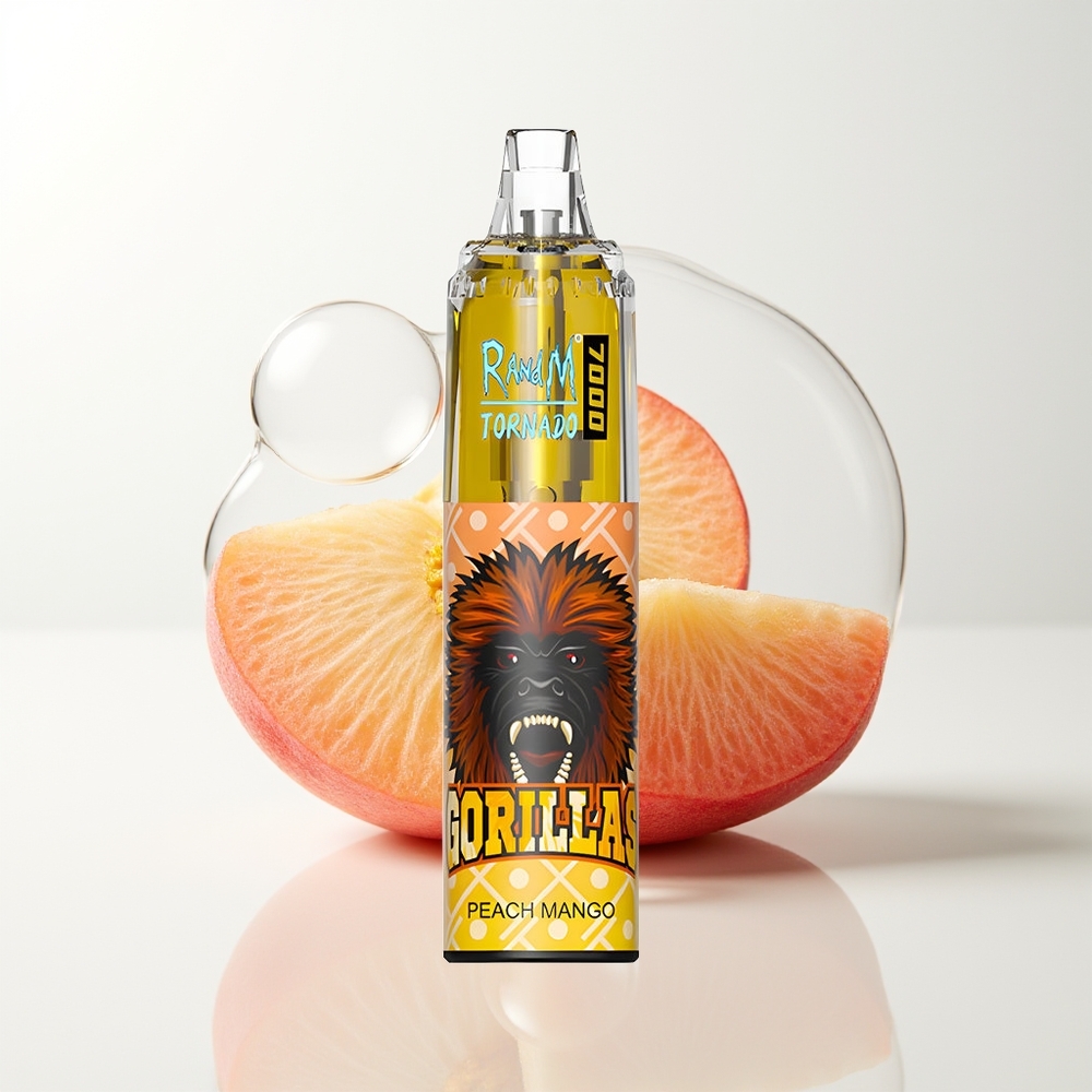 RandM Fumot Tornado 7000 Peach Mango Mesh 14ML