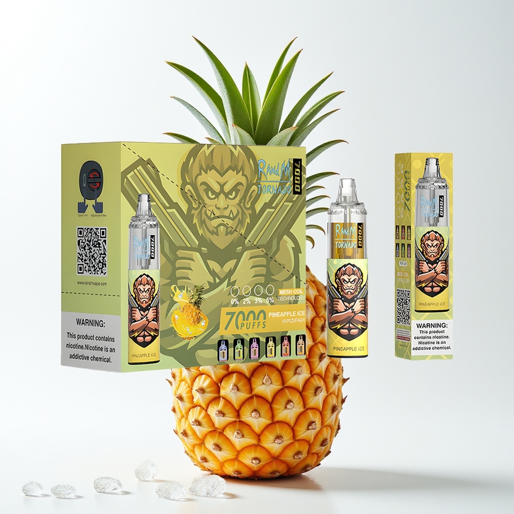 RandM Fumot Tornado 7000 Pineapple Ice Mesh