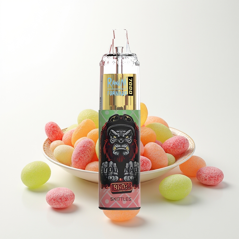 RandM Fumot Tornado 7000 Skittles Mesh Light