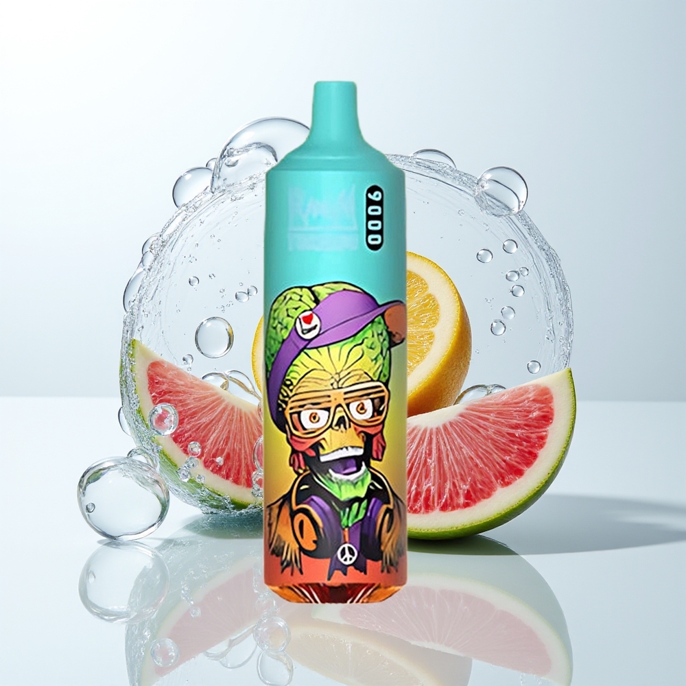 RandM Fumot Tornado 9000 Bluelicious Ice Mesh RGB