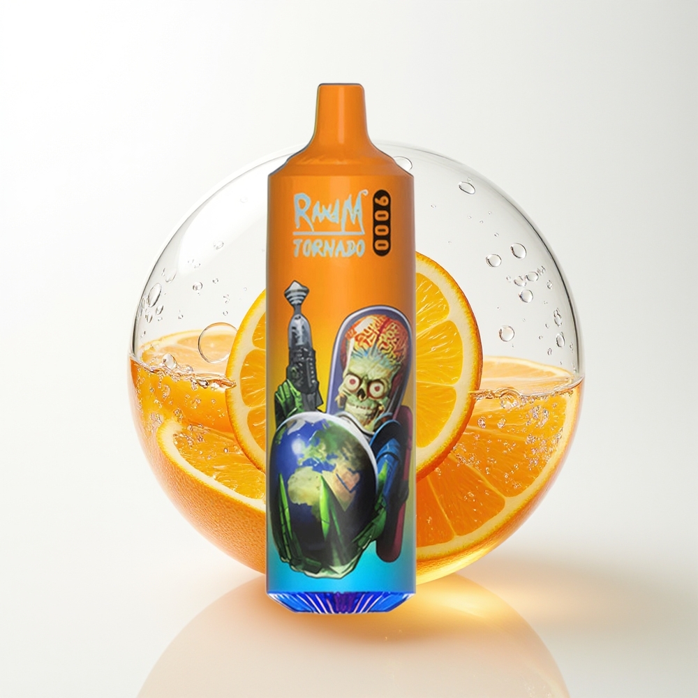 RandM Fumot Tornado 9000 Orange Soda Mesh RGB