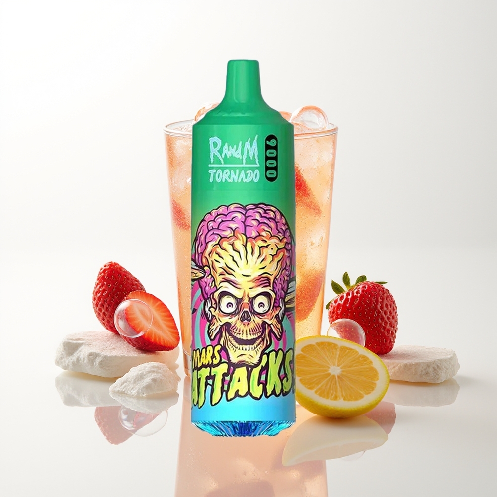 RandM Fumot Tornado 9000 Strawberry Lemonade Mesh 18mL