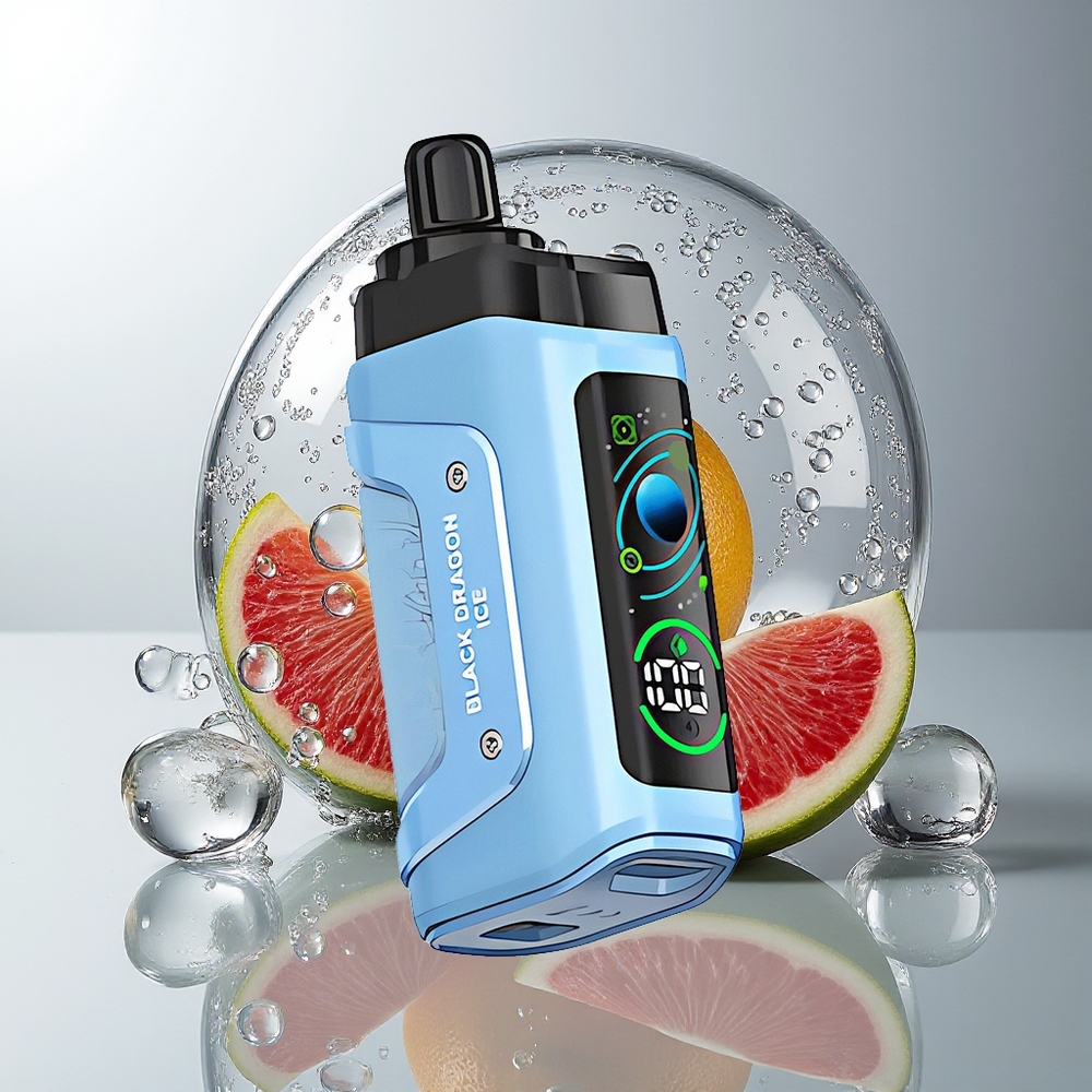 Razz Bar 45000 Black Dragon Ice Mesh