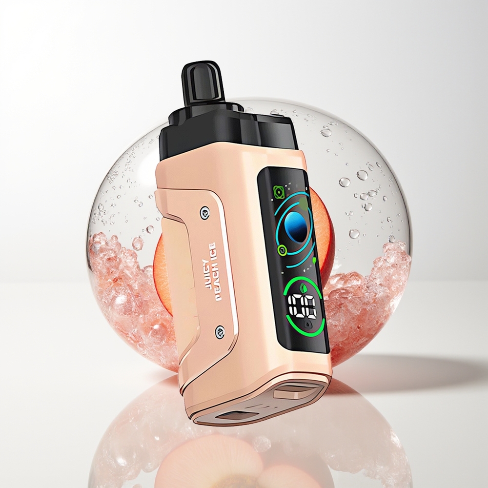Razz Bar 45000 Juicy Peach Ice Mesh Rechargeable