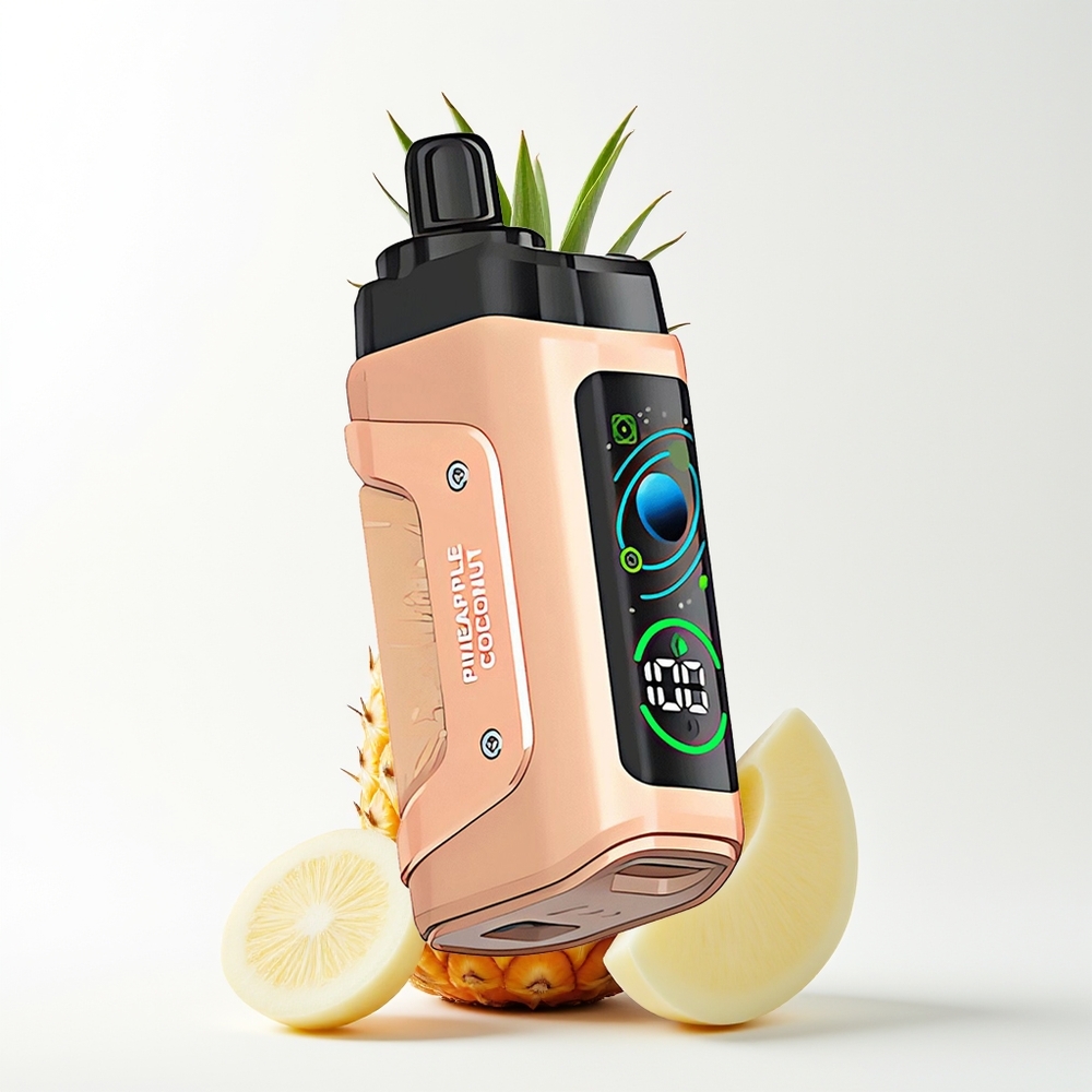 Razz Bar 45000 Pineapple Coconut Mesh Rechargeable