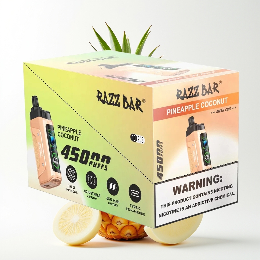 Razz Bar 45000 Pineapple Coconut Mesh Rechargeable