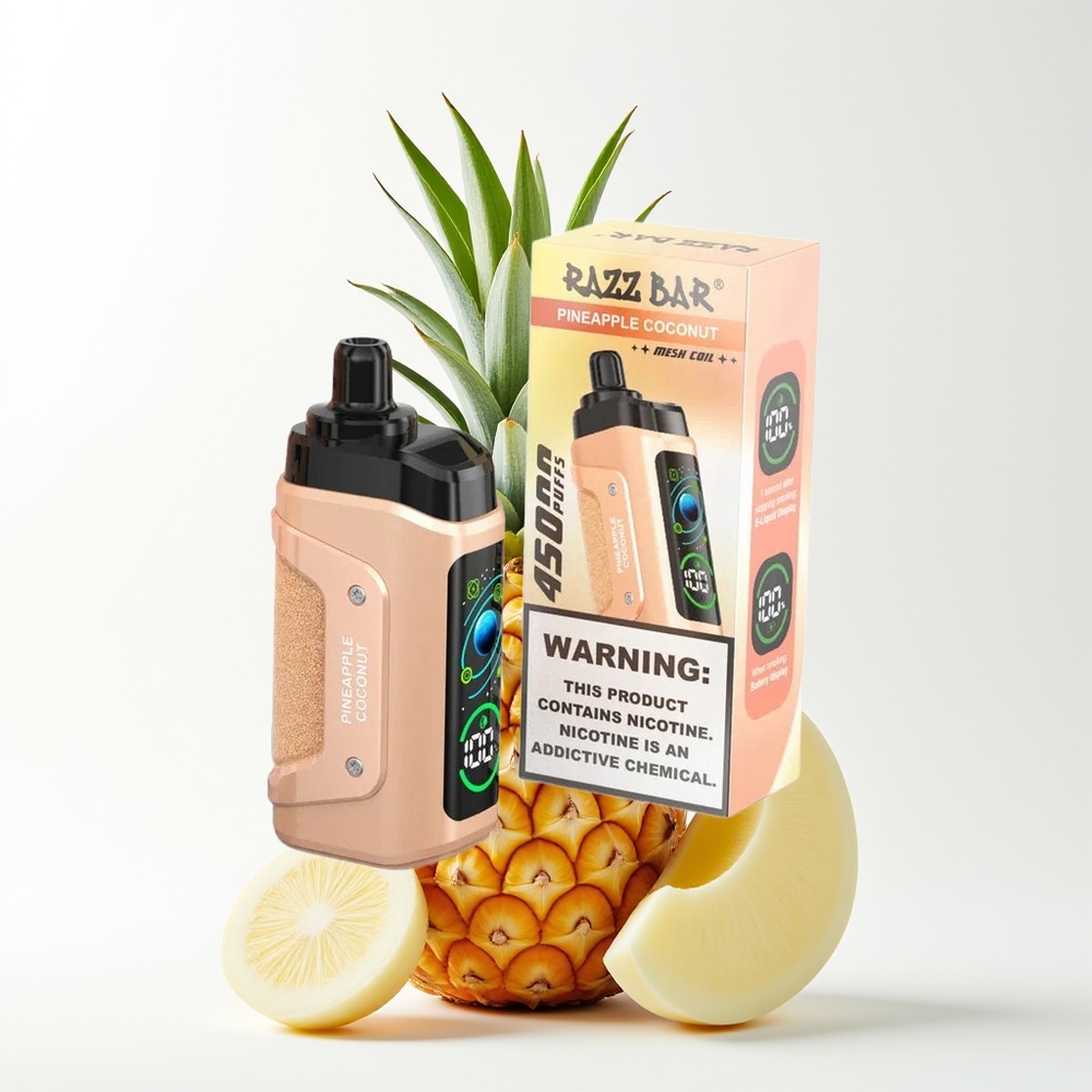 Razz Bar 45000 Pineapple Coconut Mesh Rechargeable