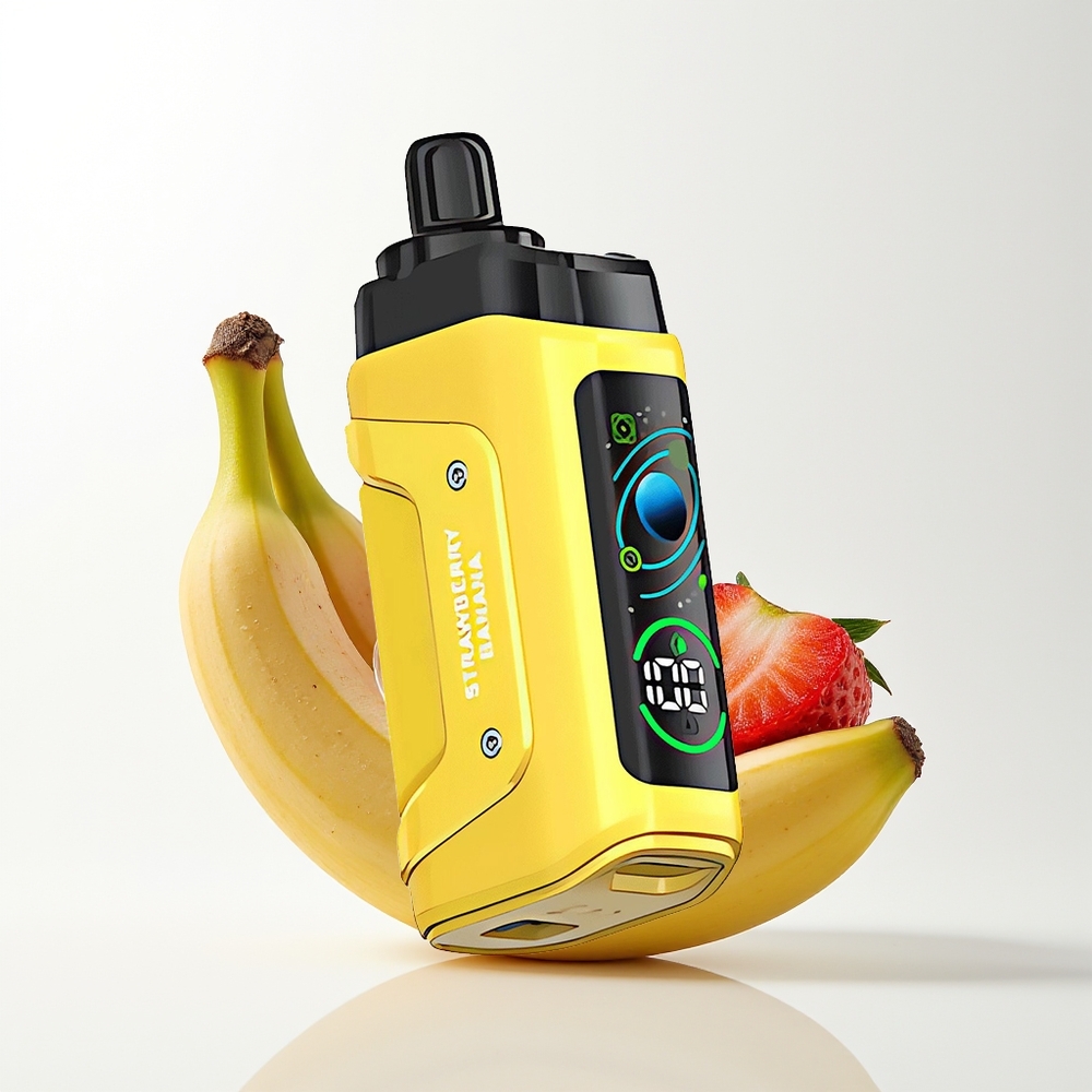 Razz Bar 45000 Strawberry Banana Mesh Airflow