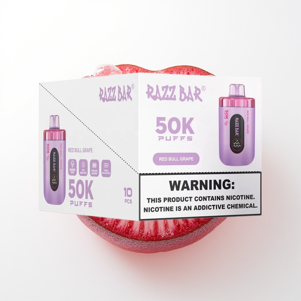 Razz Bar 50K Grape Rechargeable Mesh