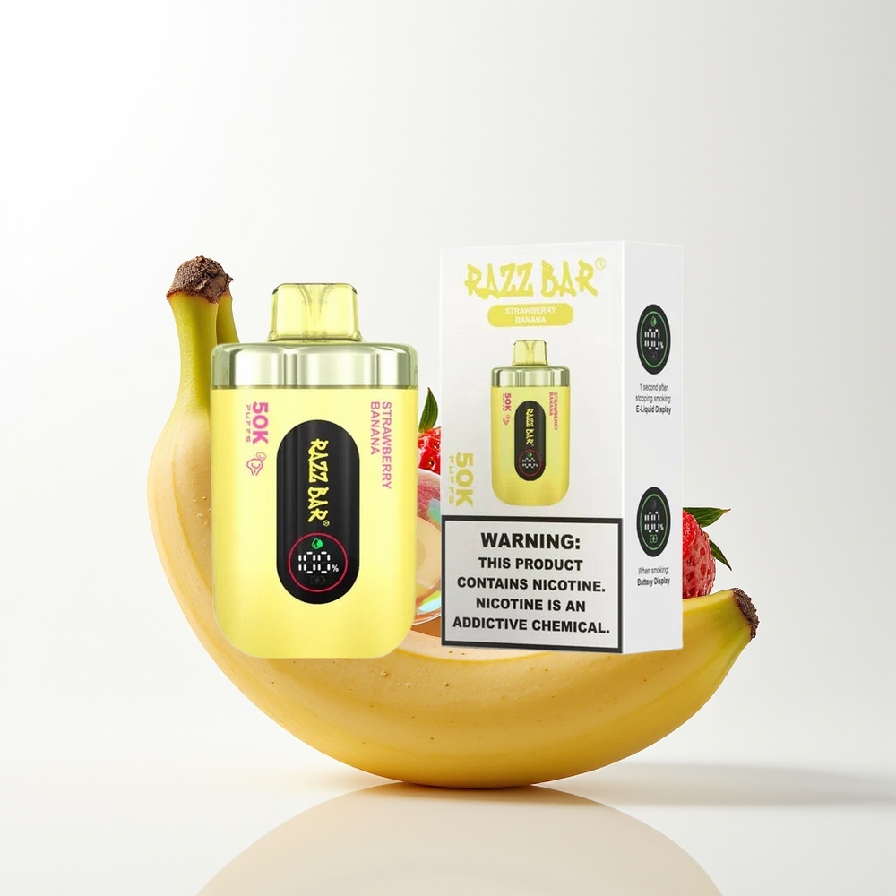 Razz Bar 50K Strawberry Banana Type-C Mesh
