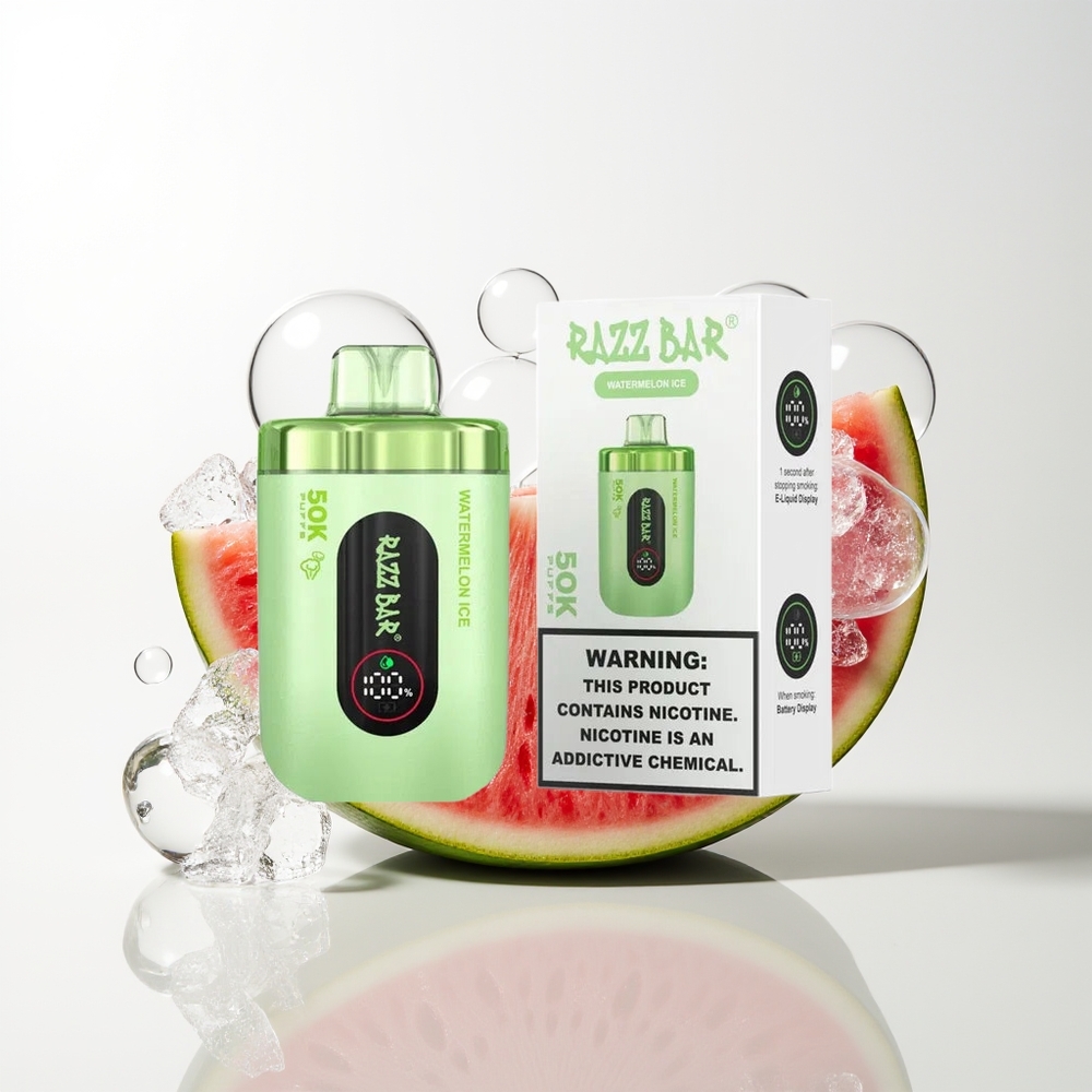 Razz Bar 50K Watermelon Ice Mesh 2%