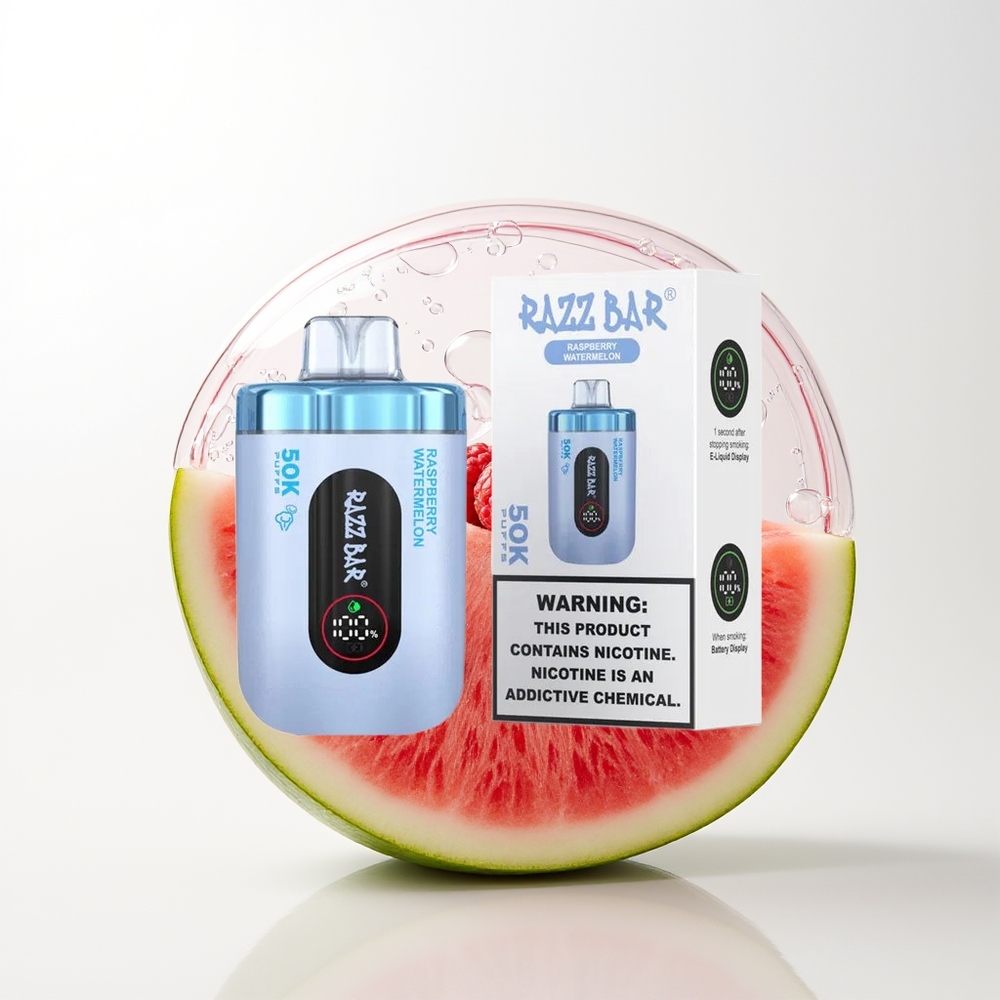 Razz Bar 50K Watermelon Raspberry Mesh 2%