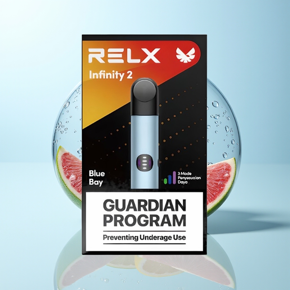 Relx Infinity 2 Vape Device Blue Metallic 440mAh