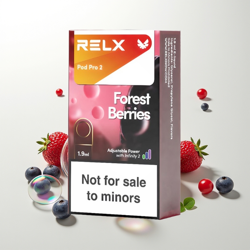 Relx Pod Pro 2 Vape Device Forest Berries Eco Smooth
