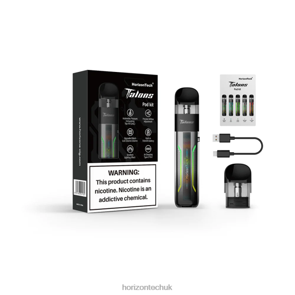 HorizonTech Talons Starter Kit - Horizon Tech Company 80T6X200 Midnight Silver